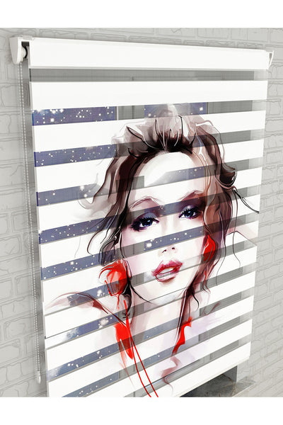 dijital baskılı zebra perde