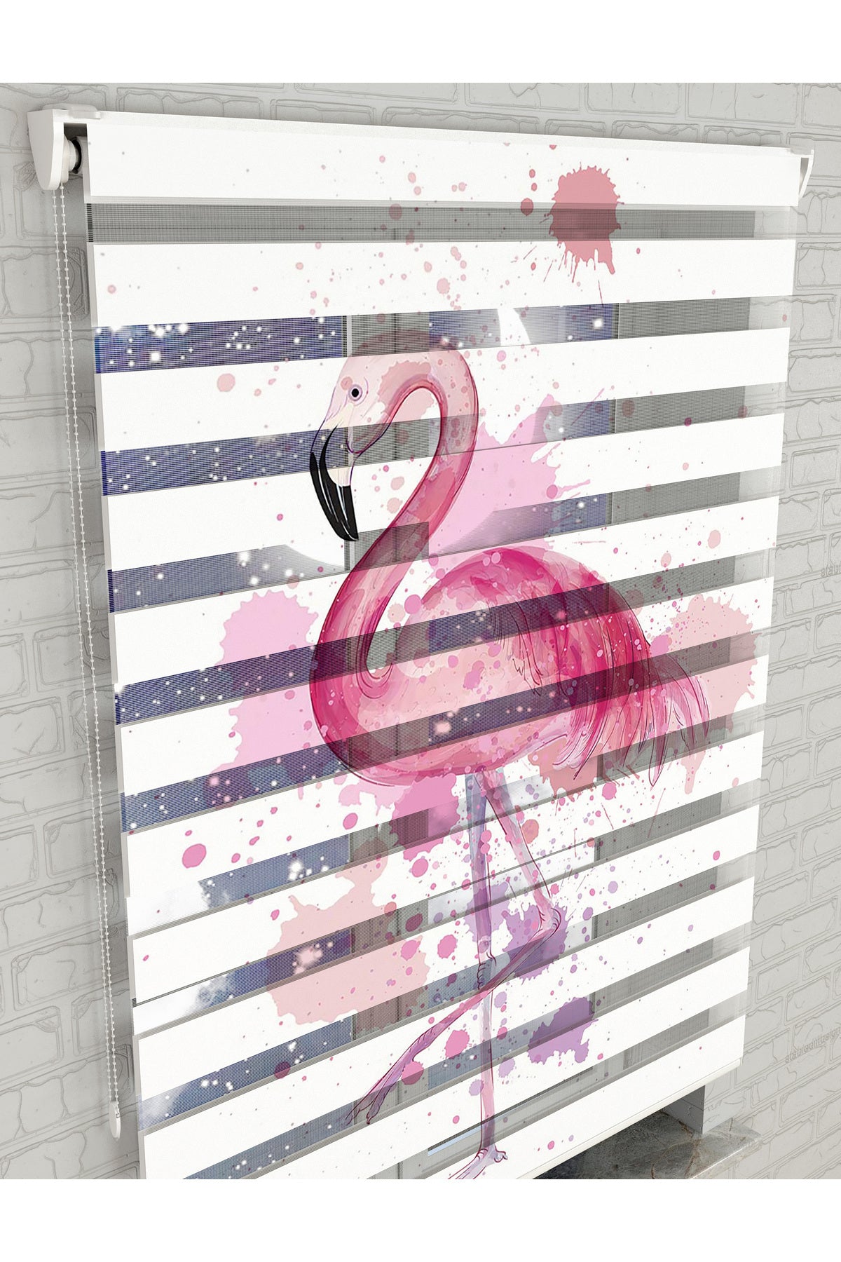 dijital baskılı zebra perde