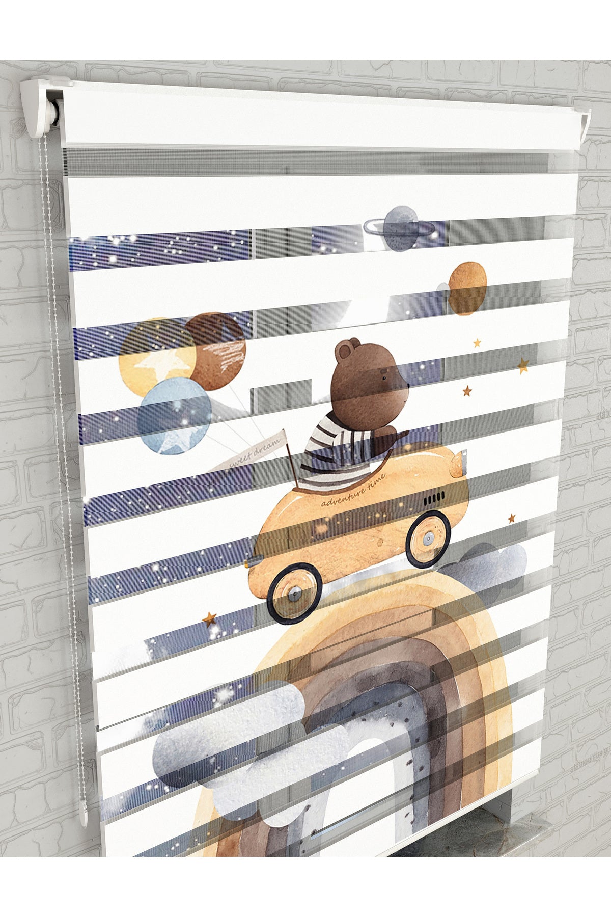 dijital baskılı zebra perde