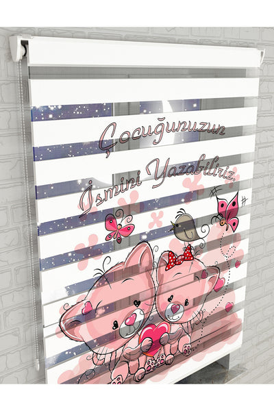 dijital baskılı zebra perde