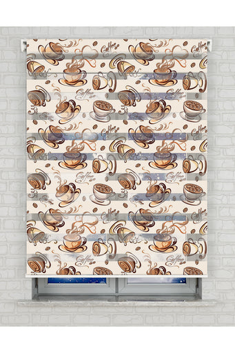 baskılı zebra perde