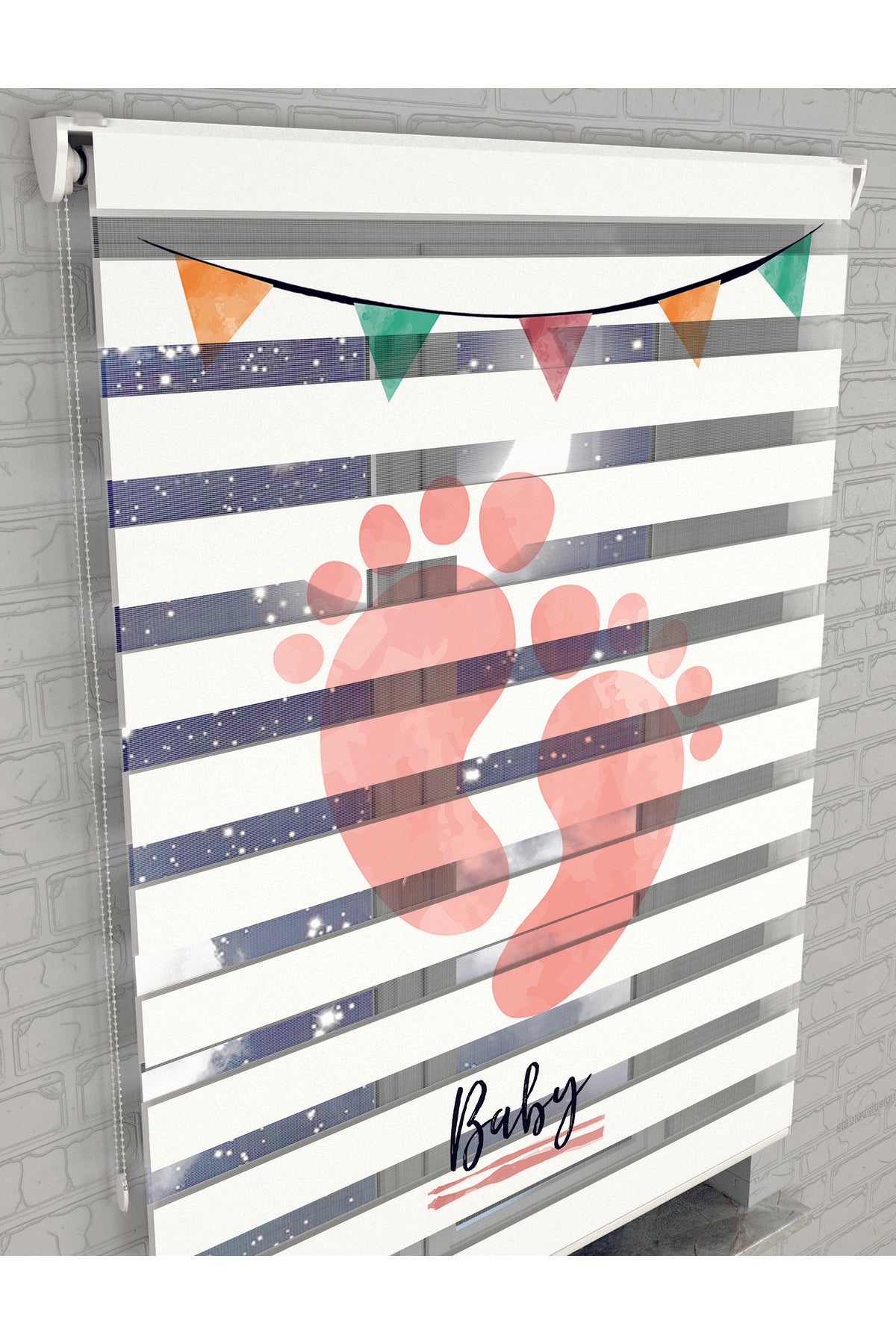 dijital baskılı zebra perde