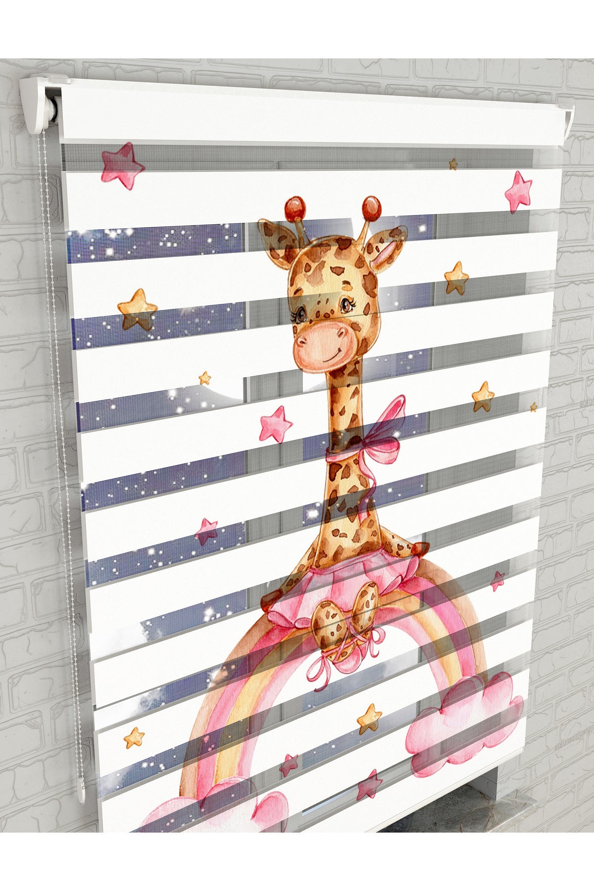 dijital baskılı zebra perde