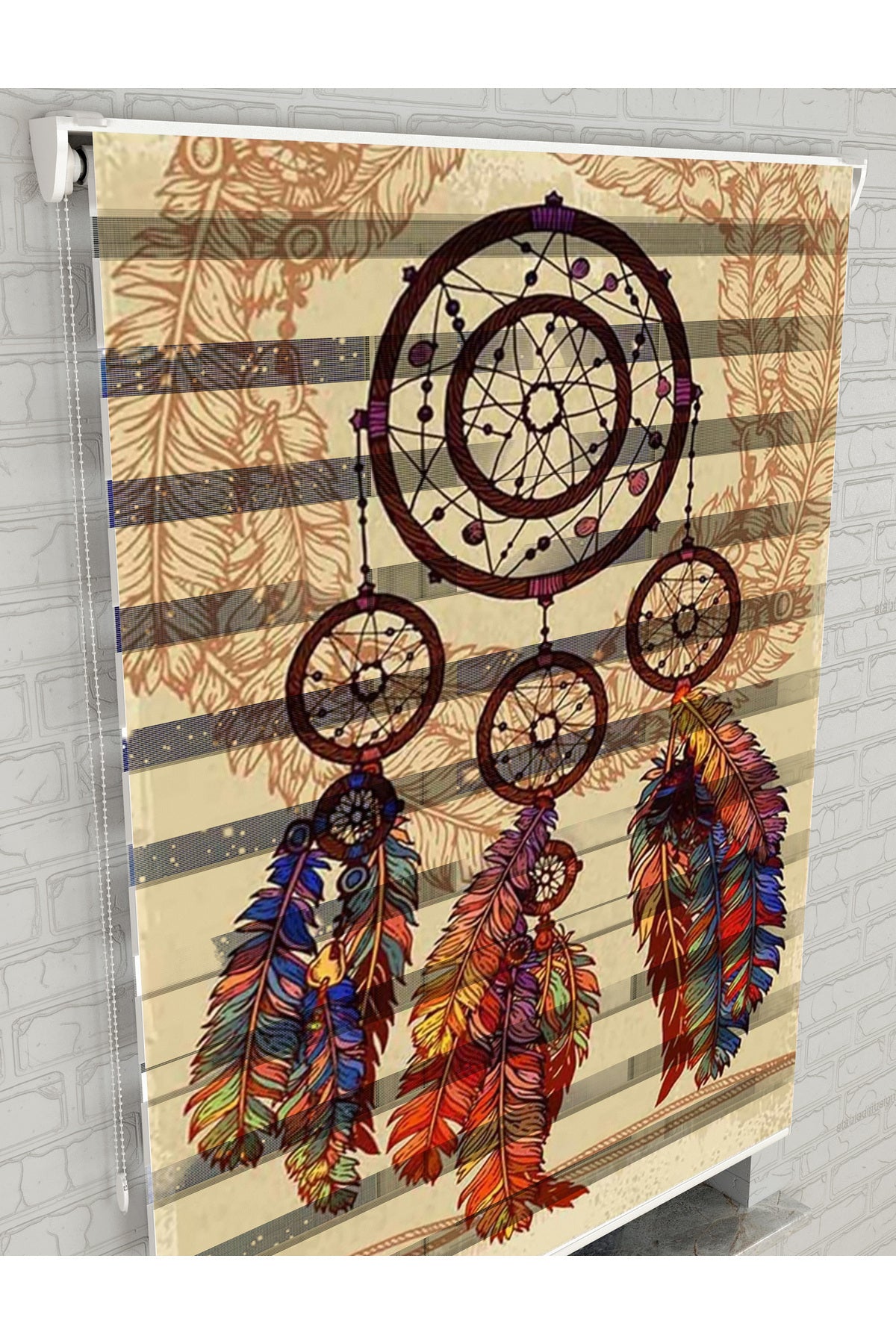 dijital baskılı zebra perde