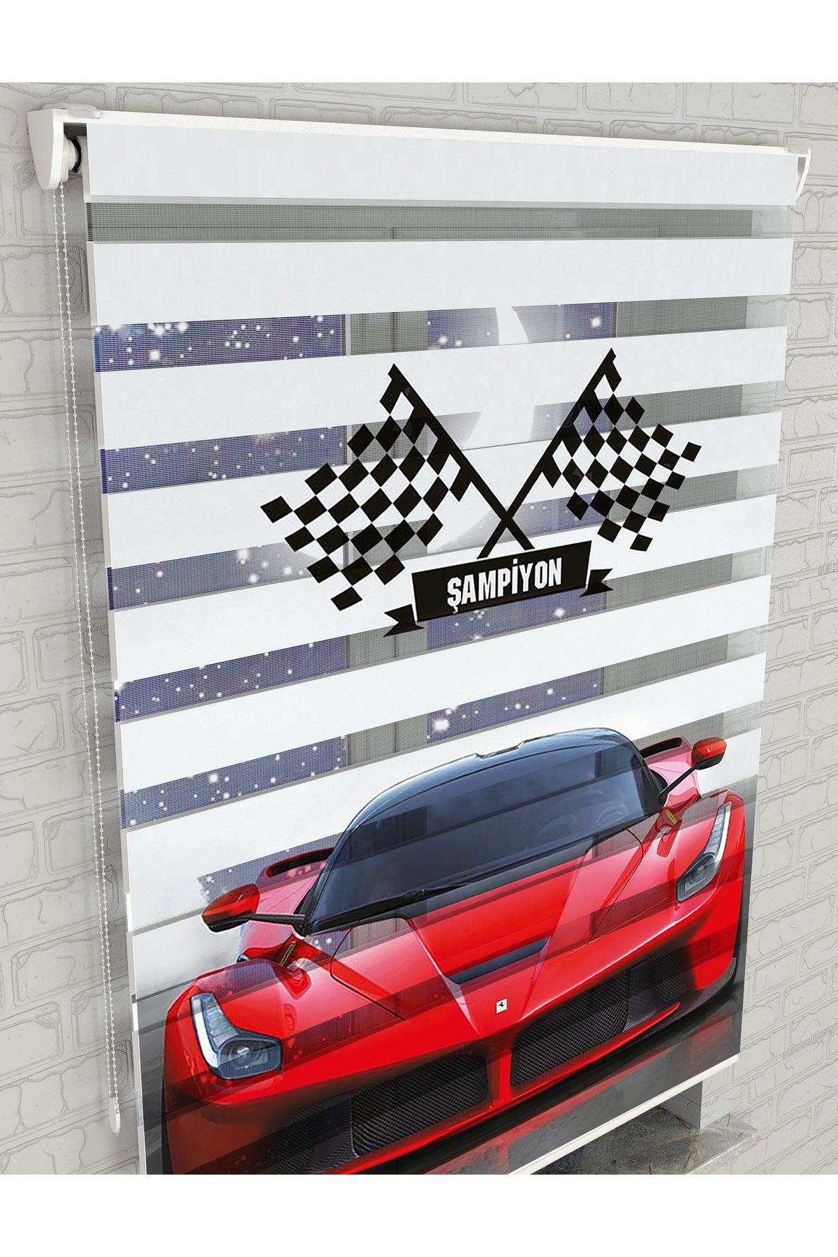 dijital baskılı zebra perde