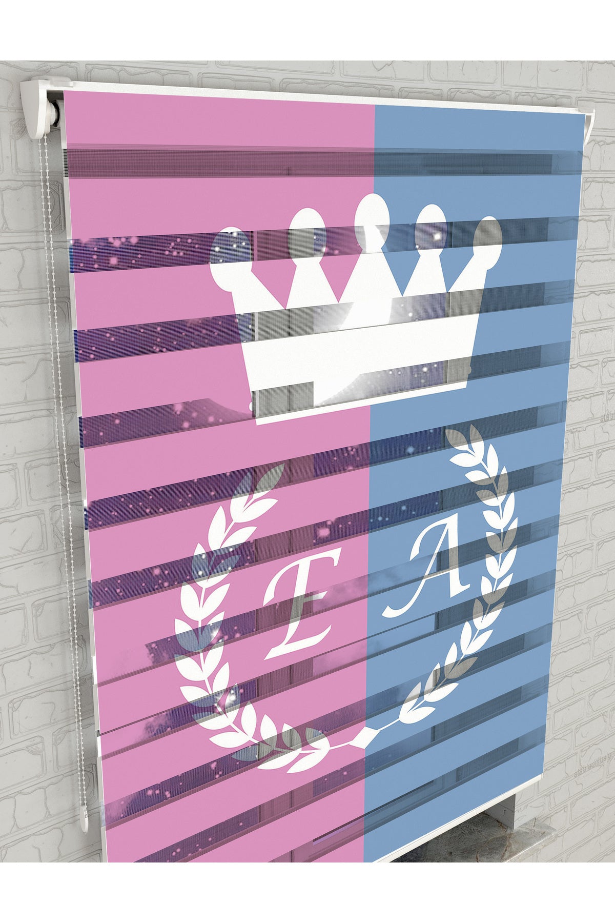 dijital baskılı zebra perde