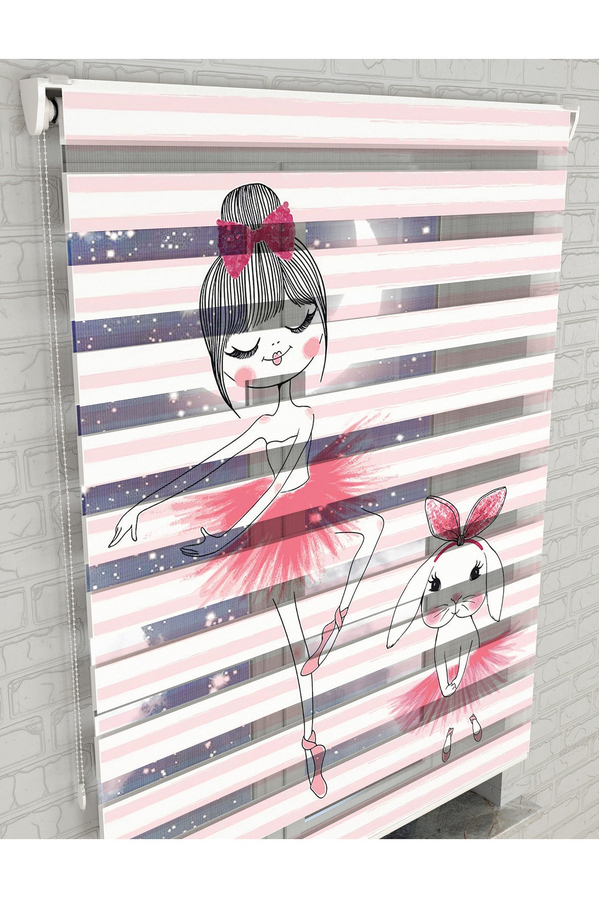 dijital baskılı zebra perde