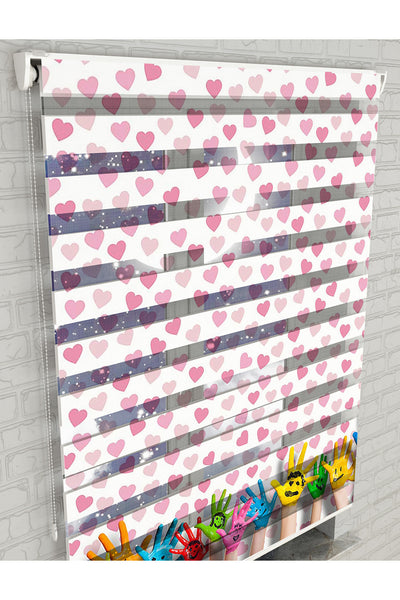 dijital baskılı zebra perde