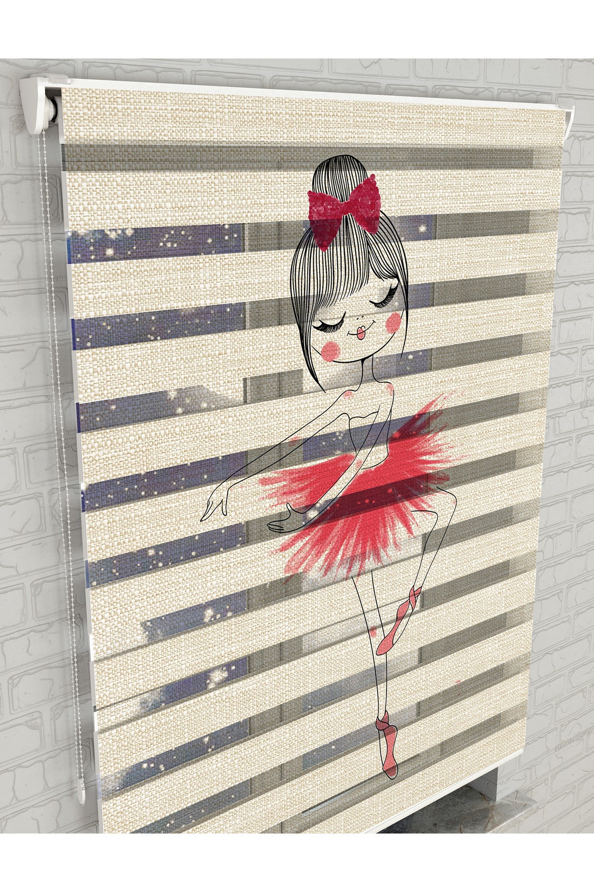 dijital baskılı zebra perde