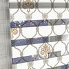 Damask Baskılı Zebra Perde -Salon Perdesi