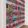 Pembe Mor Mandala Etnik Patchwork Salon Zebra Stor Perde – ürün görseli 5