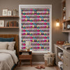 Pembe Mor Mandala Etnik Patchwork Salon Zebra Stor Perde – ürün görseli 7