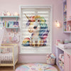 Gökkuşağı Yeleli Yavru Unicorn Çocuk Odası Zebra Stor Perde