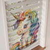 Gökkuşağı Yeleli Yavru Unicorn Çocuk Odası Zebra Stor Perde – ürün görseli 2