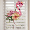 Tropikal Pembe Flamingo Hibiskus Çiçekleri Zebra Stor Perde – ürün görseli 5