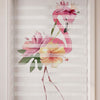 Tropikal Pembe Flamingo Hibiskus Çiçekleri Zebra Stor Perde – ürün görseli 6