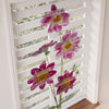 Pembe Beyaz Yıldız Çiçekleri Yatak Odası Zebra Stor Perde – ürün görseli 2
