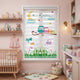 Baykuşlar ve Ay Bebek Odası Zebra Stor Perde