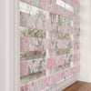 Pembe Güllü Patchwork Dörtgenler Zebra Stor Perde – ürün görseli 5