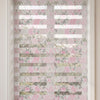 Pembe Güllü Patchwork Dörtgenler Zebra Stor Perde – ürün görseli 6