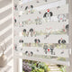 Öpüşen Çocuk Çizimleri ve Kalpler Zebra Stor Perde