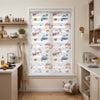 Kalpler Çiçekler ve Aşk Kuşları Yatak Odası Zebra Stor Perde – ürün görseli 7