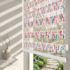 Renkli Soft Tonlu Damask Desen Salon Zebra Stor Perde – ürün görseli 2