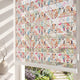 Renkli Soft Tonlu Damask Desen Salon Zebra Stor Perde
