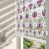 Kırmızı Beyaz Klasik Damask Desen Salon Zebra Stor Perde – ürün görseli 2