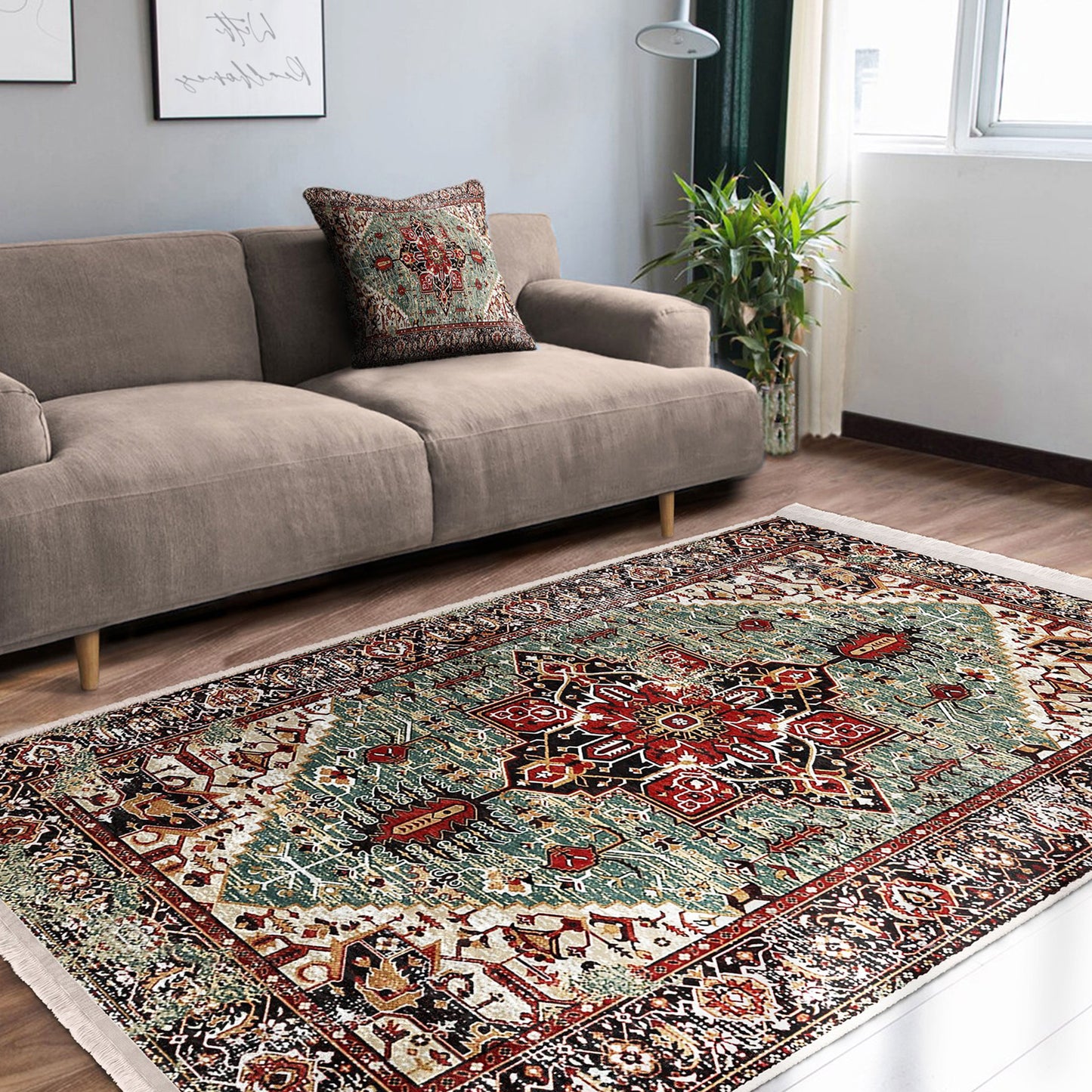 dijital baskı salon halısı