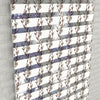 Çiçek ve Dallar Baskılı Zebra Perde -Mutfak Perdesi - AD HOME Tekstil