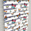 Renkli Kelebekler Baskılı Zebra Perde -Mutfak Perdesi - AD HOME Tekstil