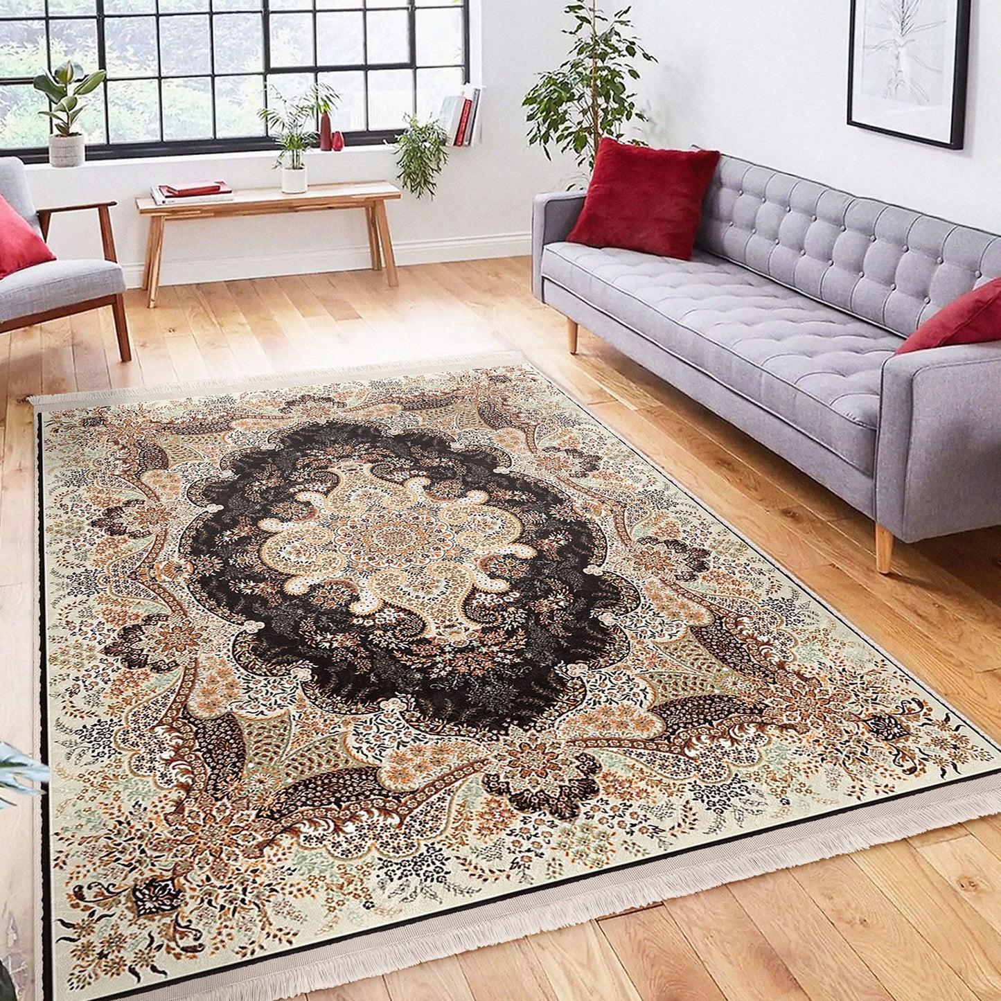 dekoratif salon halısı