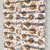 Fincan Coffee Baskılı Zebra Perde -Mutfak Perdesi - AD HOME Tekstil