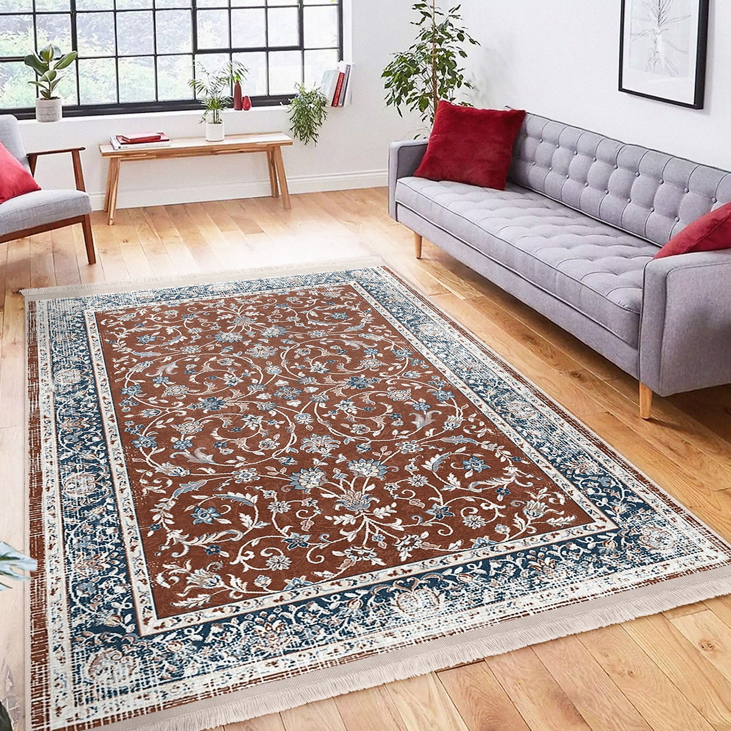 dekoratif salon halısı
