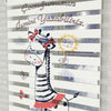 Zürafa Çocuk İsimli Baskılı Zebra Perde - Bebek Odası Perdesi - AD HOME Tekstil