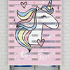 Unicorn Baskılı Zebra Perde -Bebek Odası Perdesi