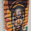 African Women Baskılı Zebra Perde - Oturma Odası Perdesi, Mutfak Perdesi - AD HOME Tekstil