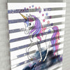 Unicorn ve Bulutlar Baskılı Zebra Perde - Kız Çocuk Odası Perdesi - AD HOME Tekstil