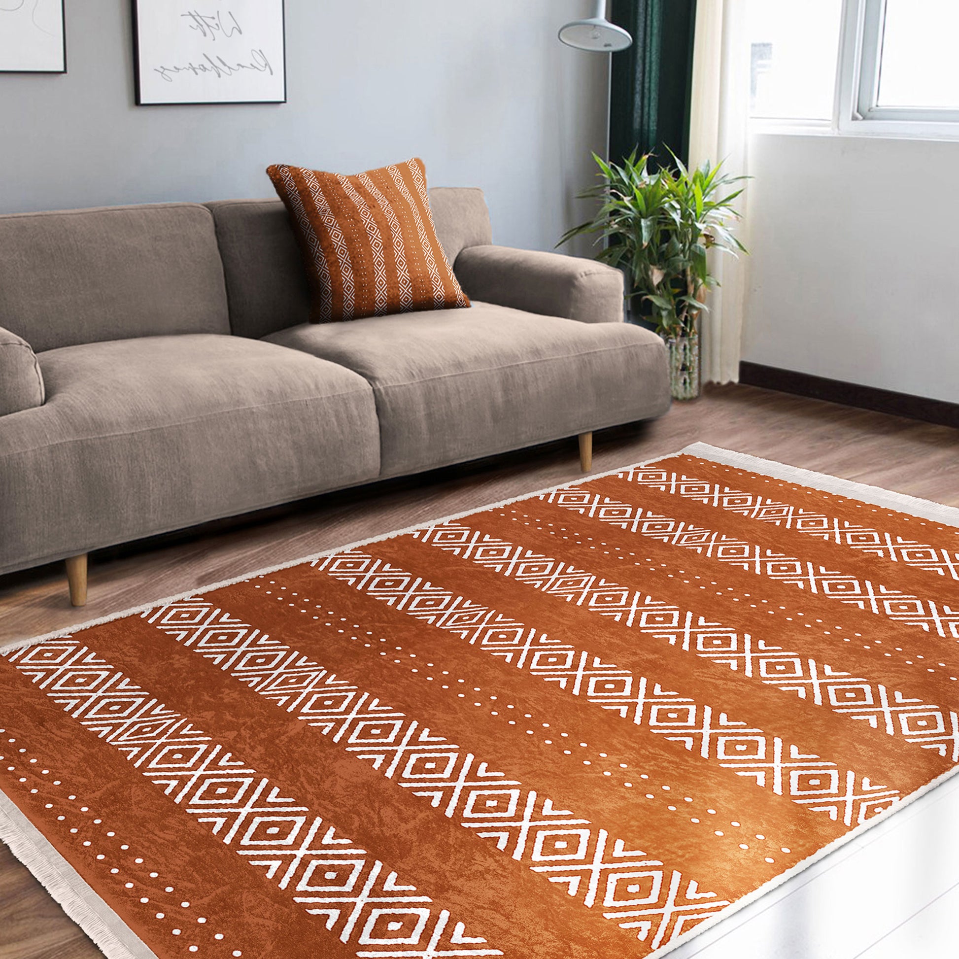 dekoratif salon halısı