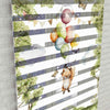 Orman Balonlar ve Tilki Baskılı Zebra Perde - Bebek Odası Perdesi - AD HOME Tekstil