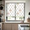 Damask Baskılı Stor Perde - Baskılı Güneşlik Perdesi - Salon Perdesi - AD HOME Tekstil
