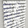 Gri Çiçekler Baskılı Zebra Perde - Mutfak Perdesi, Salon Perdesi, Yatak Odası Perdesi - AD HOME Tekstil