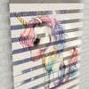 Unicorn At Baskılı Zebra Perde -Kız Çocuk Odası Perdesi - AD HOME Tekstil