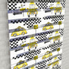 Taxi Baskılı Zebra Perde -Erkek Çocuk Odası Perdesi - AD HOME Tekstil