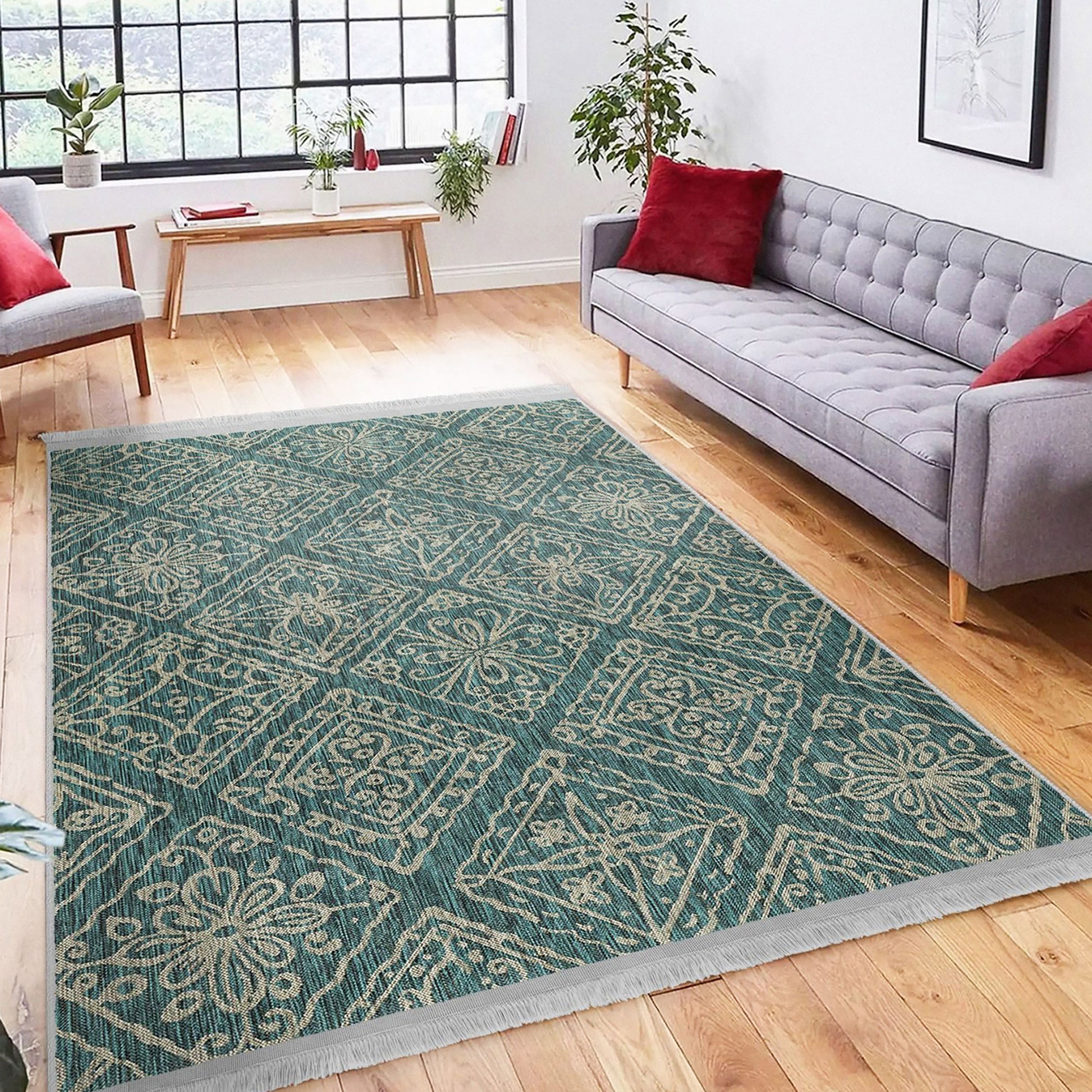 dekoratif salon halısı