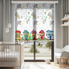 Sokaklar Vektörel Baskılı Stor Perde - Baskılı Güneşlik Perdesi - Bebek Odası Perdesi