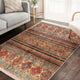 Kiremit Kilim Motifli Baklava Desenli Salon Halısı